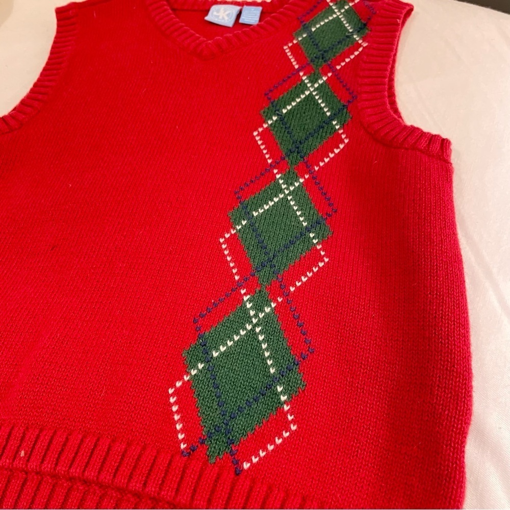Crazy 8 Boys Button Down with Free Sweater Vest included - Picture 8 of 10